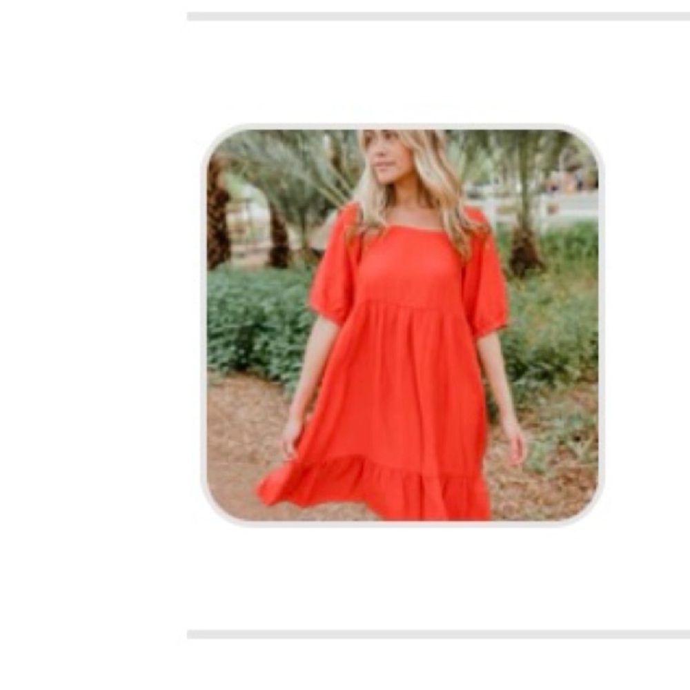 Love Olive Co. Red Dress – Size Small